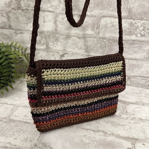 The Sak knit‎ colorful striped crossbody flap bag - Picture 7 of 7